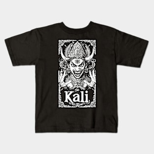 Sacred Paradox: Kali, the Dynamic Goddess Kids T-Shirt